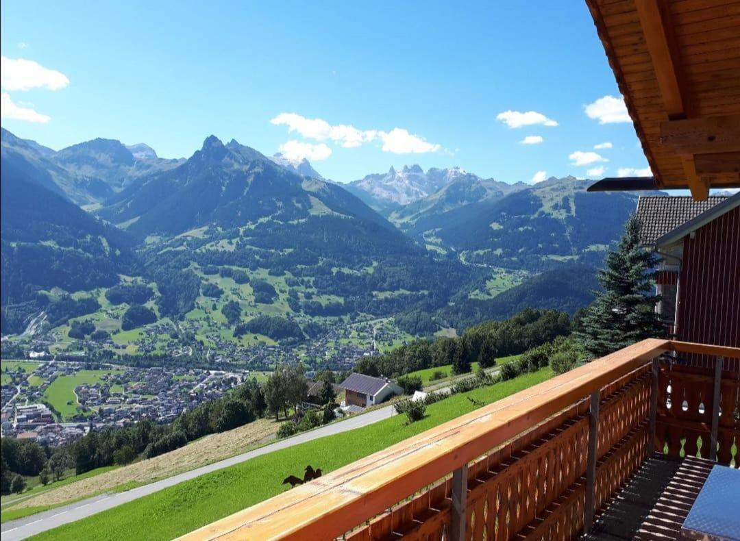 Panorama Chalet Montafon Bartholomäberg Exterior foto